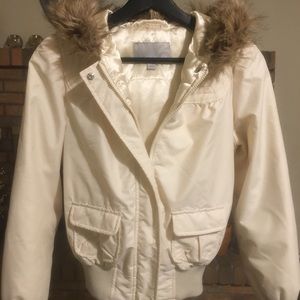 Old Navy cream jacket XS